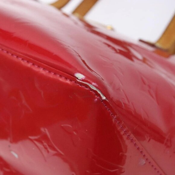 LOUIS VUITTON Monogram Vernis Bellevue PM Hand Bag Rose Pop M93669 Auth gh731 - Picture 4 of 16